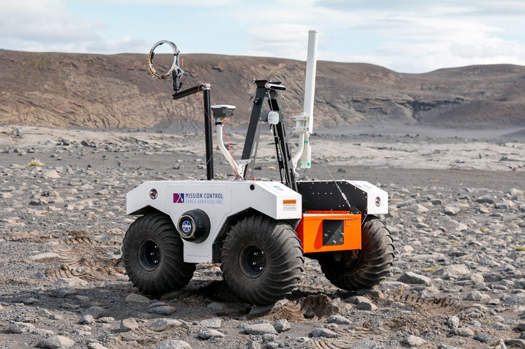 Mars Rover Testing in Iceland