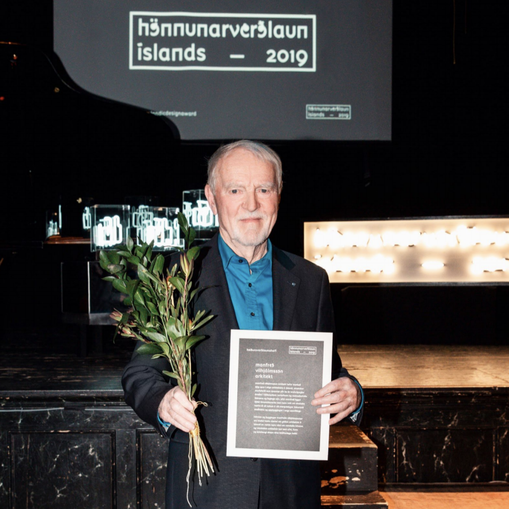 Manfreð Vilhjálmsson Icelandic Design Award 2019